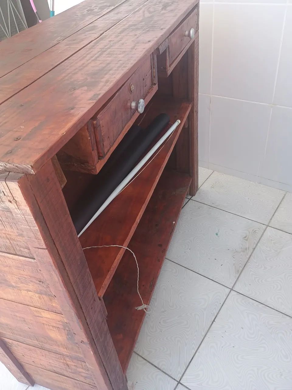 Balcão de madeira  - Foto 2
