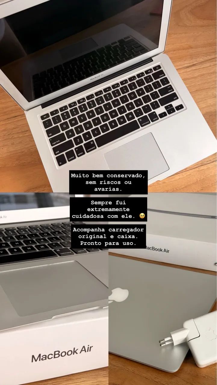 Apple MacBook Air 13-inch 2017元箱あり MacBook Air 13? 2017 - Excelente estado - Notebooks - Bela Vista