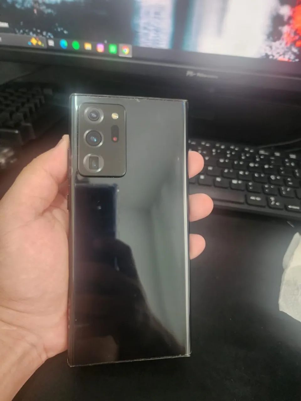 samsung galaxy note 20 ultra preto - Foto 2