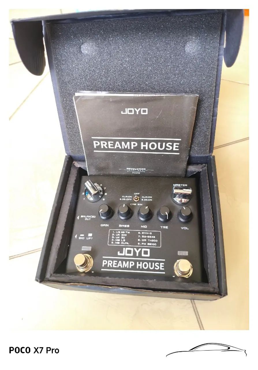 Pedal Preamp House Joyo