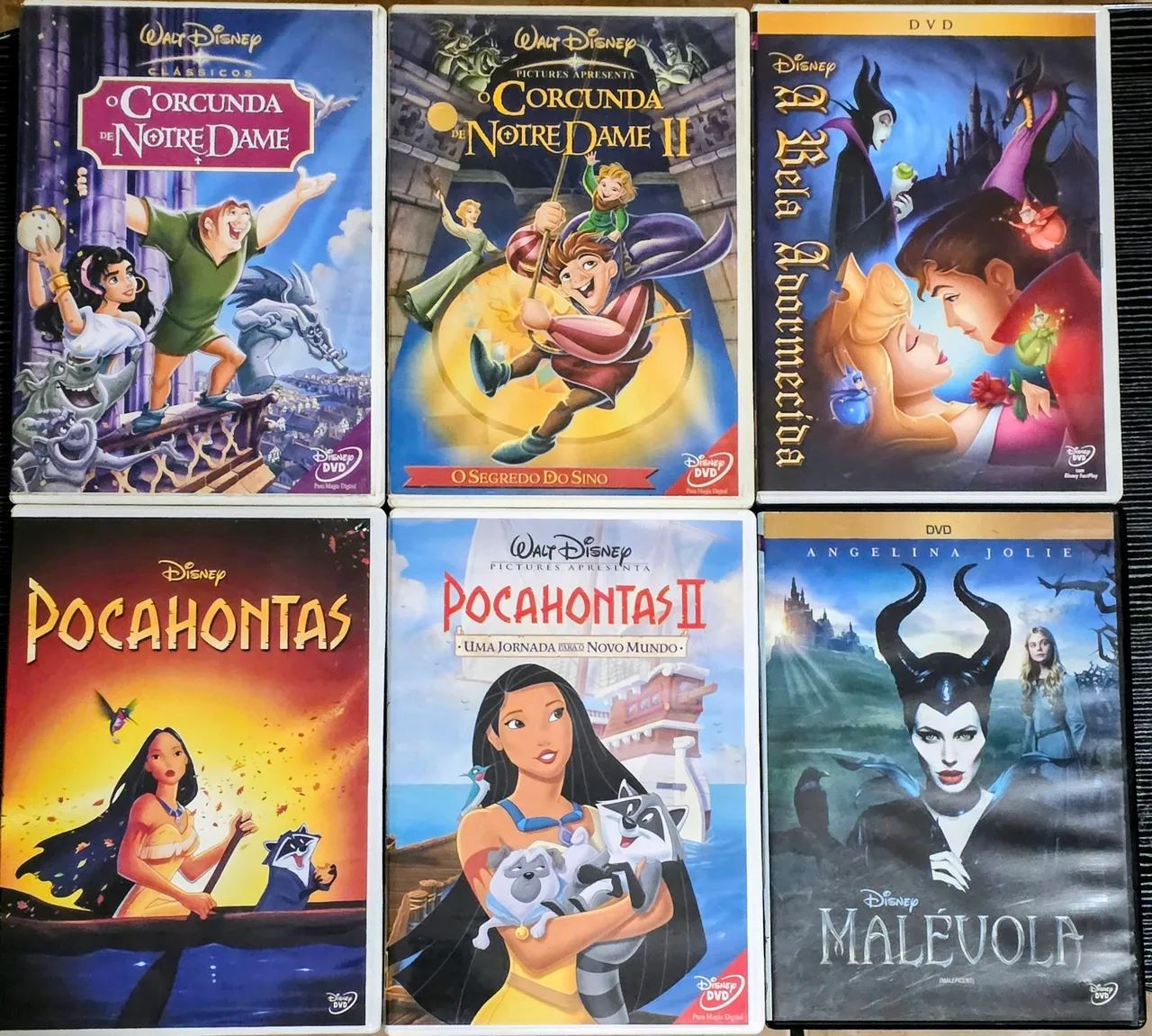 Lote 24 DVDs Princesas da Disney - Foto 5