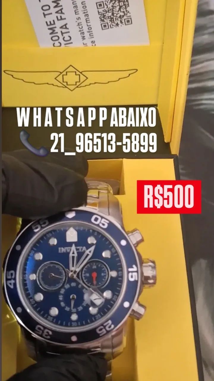 Relógio INVICTA PRO DIVER 0070 MULTIFUNCIONAL  - Foto 2