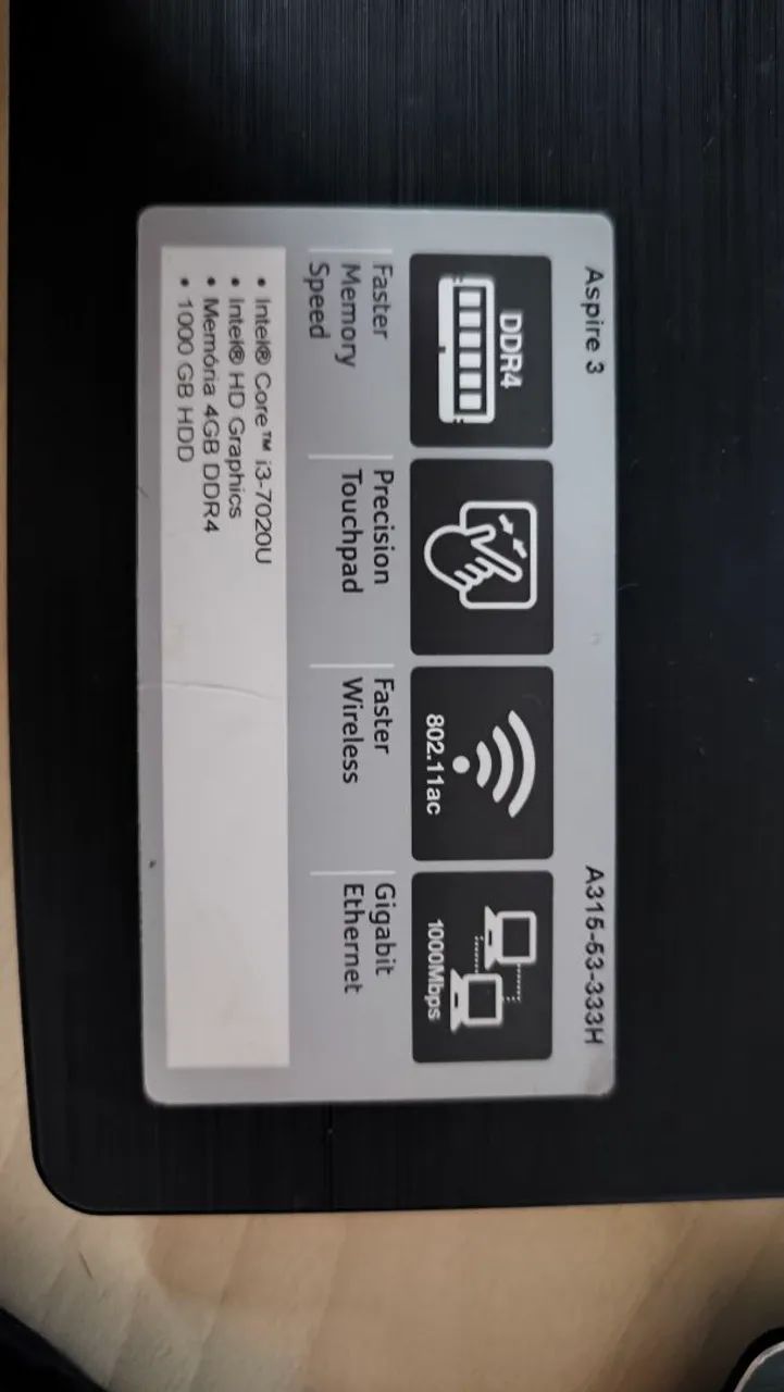 Notebook Acer Aspire 3 - Foto 2