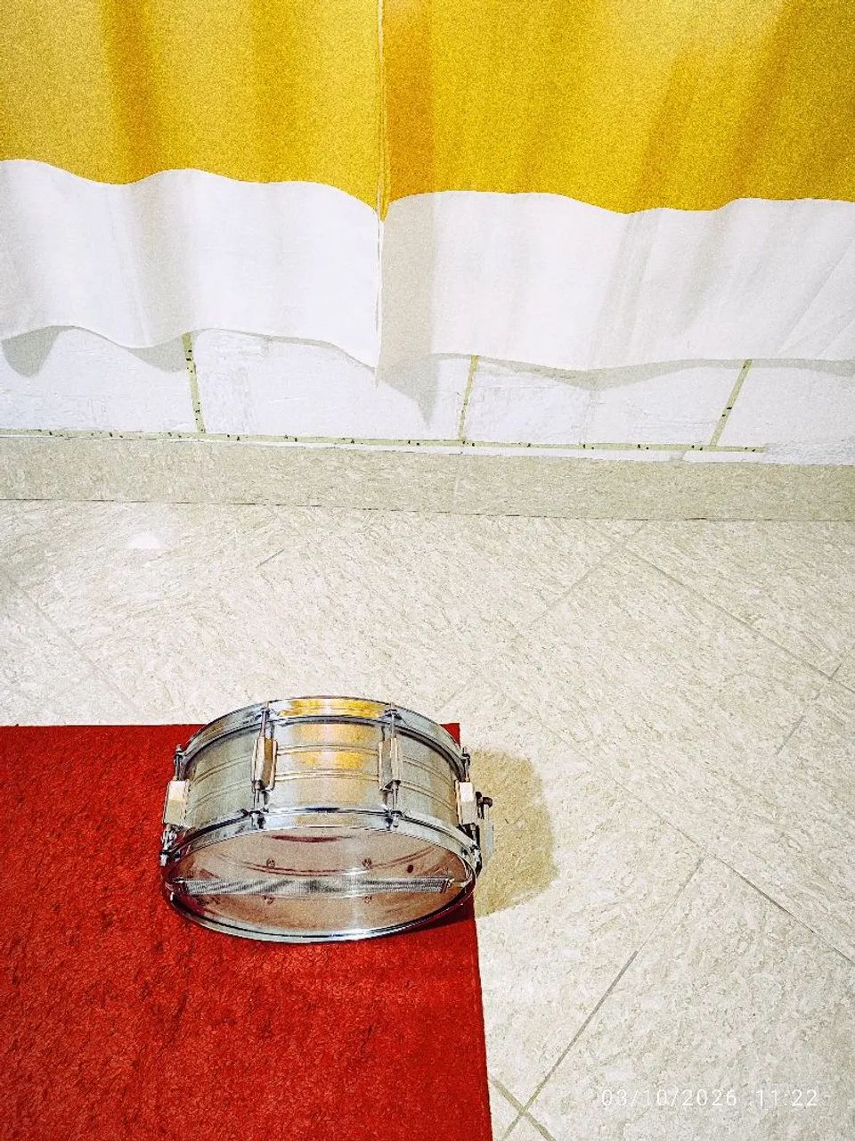 Caixa de bateria 14 polegadas 8 afinação usada top - Foto 4