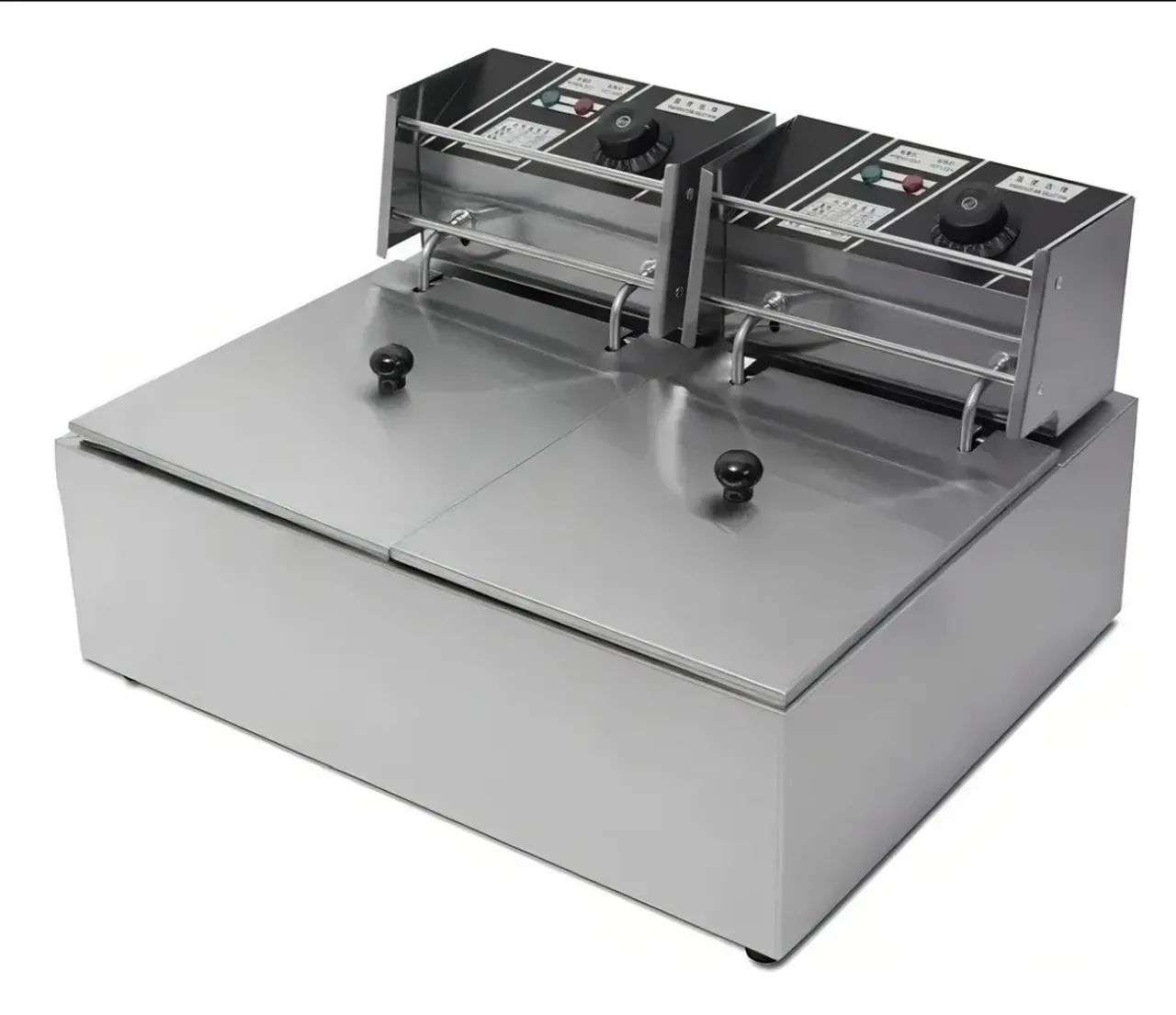 Fritadeira elétrica 12L aço inox fast máquinas ZL  - Foto 5
