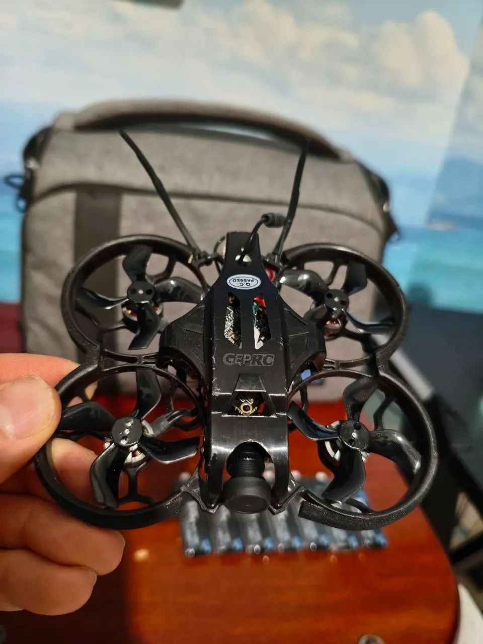 GEPRC TinyGO FPV Completo | Drone + Óculos + Controle + 7 Baterias - Foto 3