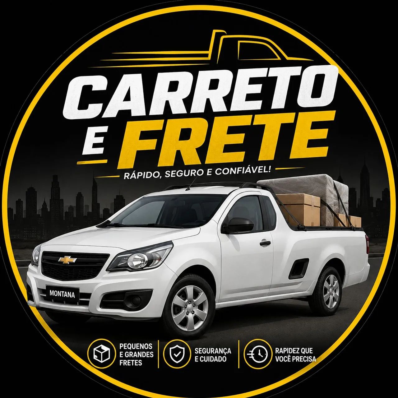 Faço carreto e frete