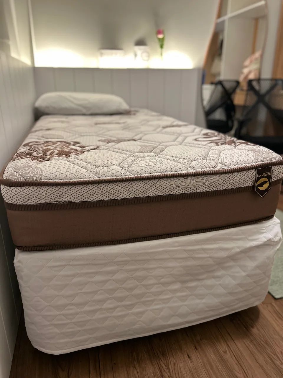 Colchão e cama de solteiro Luckpuma - Foto 3