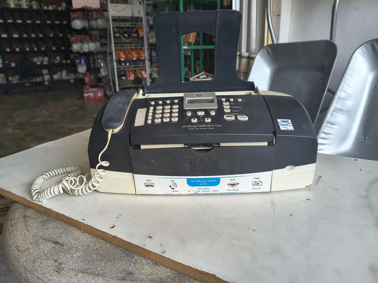 Aparelho de fax HP *não testado*  - Foto 2