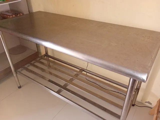 Mesa em aço inox  - Foto 3