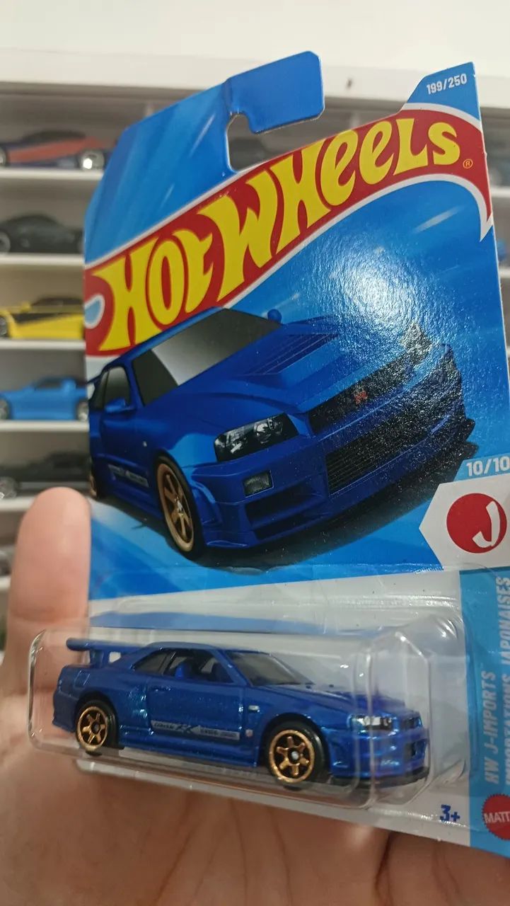 Skyline R34 - Azul - Foto 3