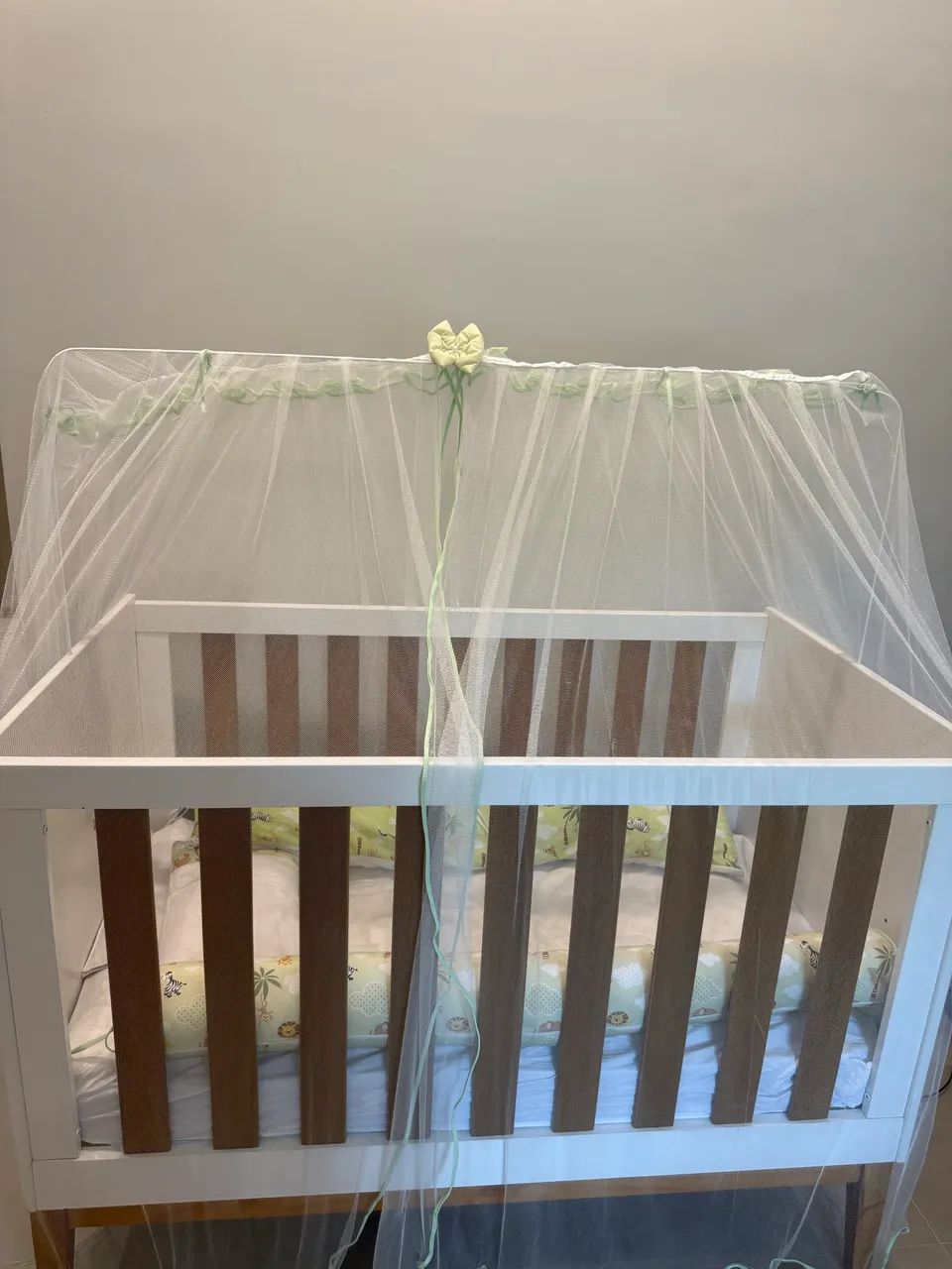 Berço 3 em 1 e Cômoda conforto Bebê 