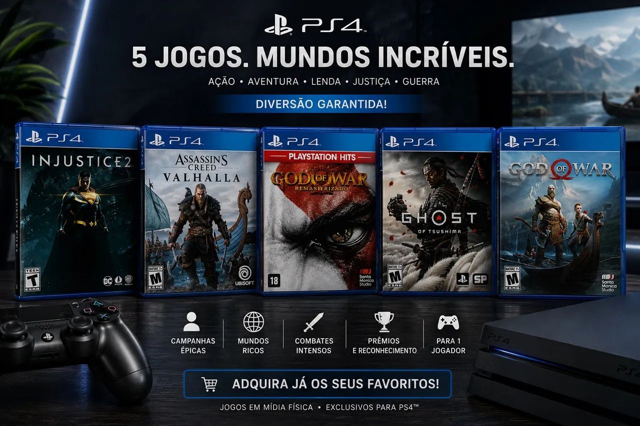 ?JOGOS DE PS4