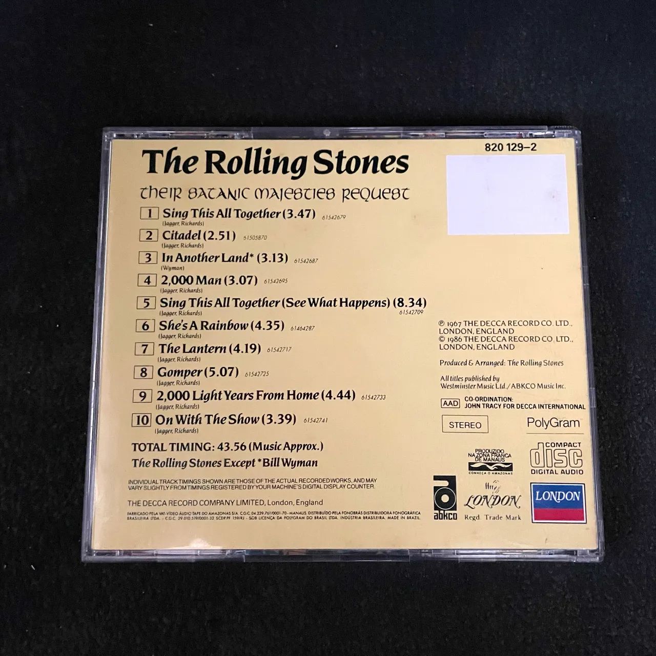 Rolling Stones - Their Satanic Majesties Request (CD nacional) - Foto 2