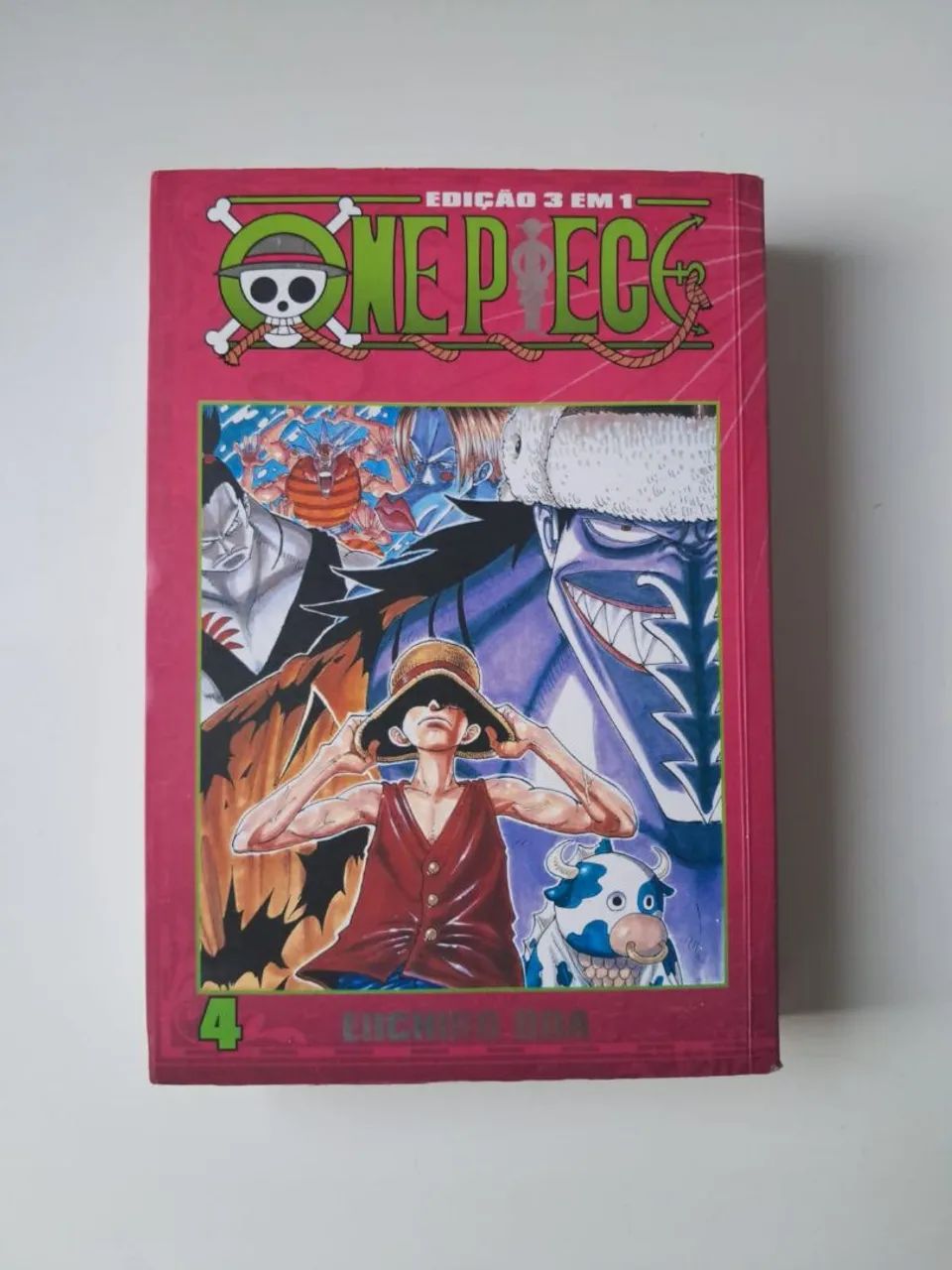 Mangá One Piece 3 em 1 vol. 4 - Livros e revistas - Ponta Verde