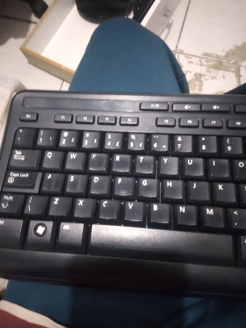 Teclado Microsoft Wired Keyboard 600 (Com Fio)  - Foto 5
