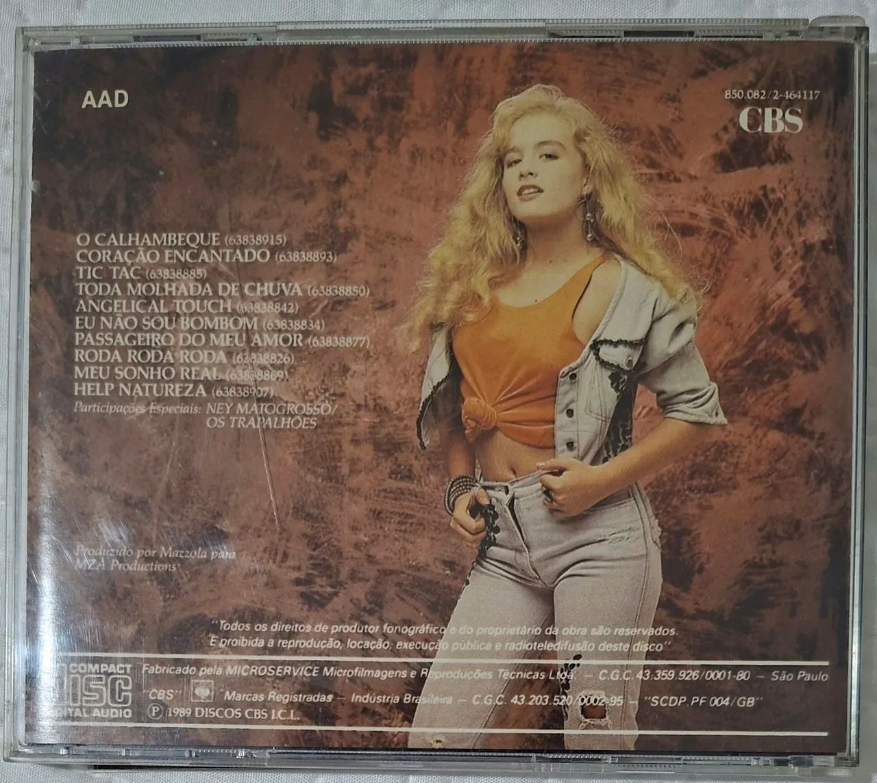Cd Ang élica O Calhambeque 1989 - Foto 2
