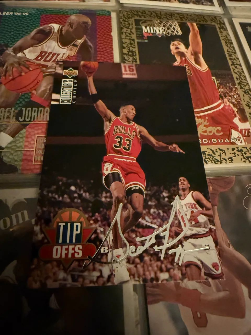 Scottie Pippen #169 - 1994-95 Upper Deck Collector?s Choice ?Tip Offs? - Foto 3