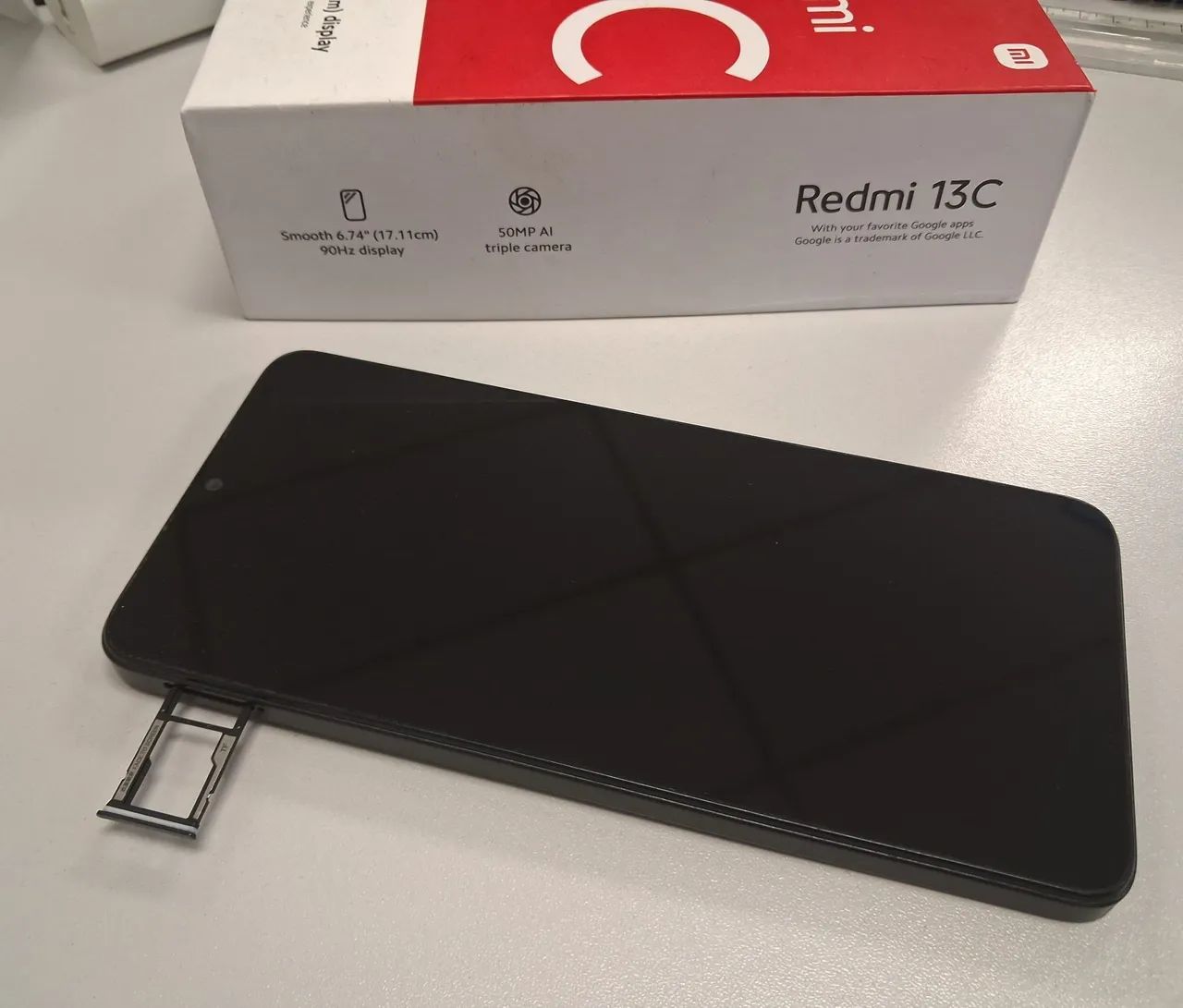 Smartphone redmi 13 c , praticamente novo - Foto 3