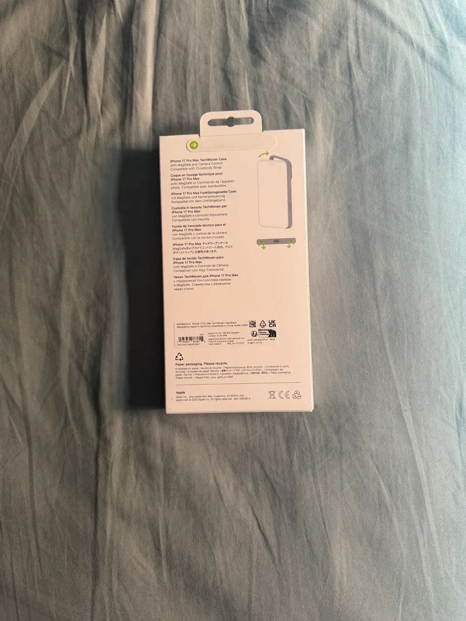 Case Iphone em Tecido Woven com MagSafe Original - Foto 2