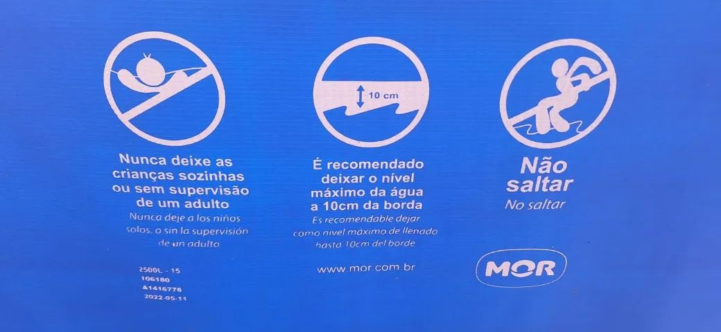 Piscina Mor premium retangular 2500l - Foto 4