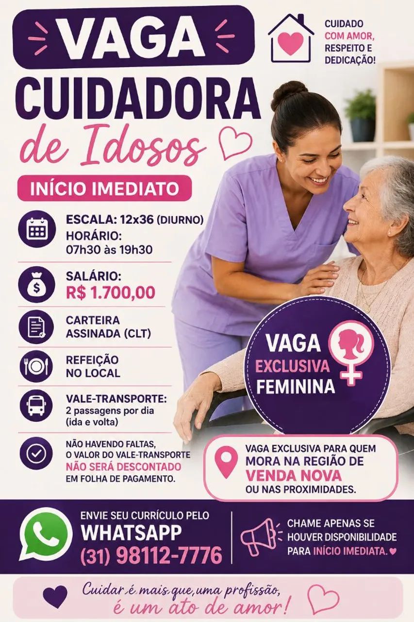 Vaga Cuidadora 