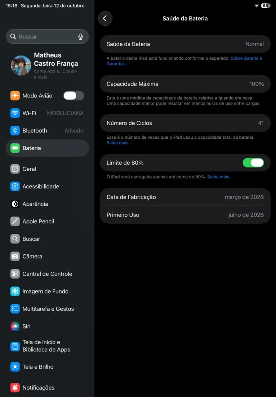 iPad 11/A16 128 gb (NA GARANTIA APPLE) - Foto 5