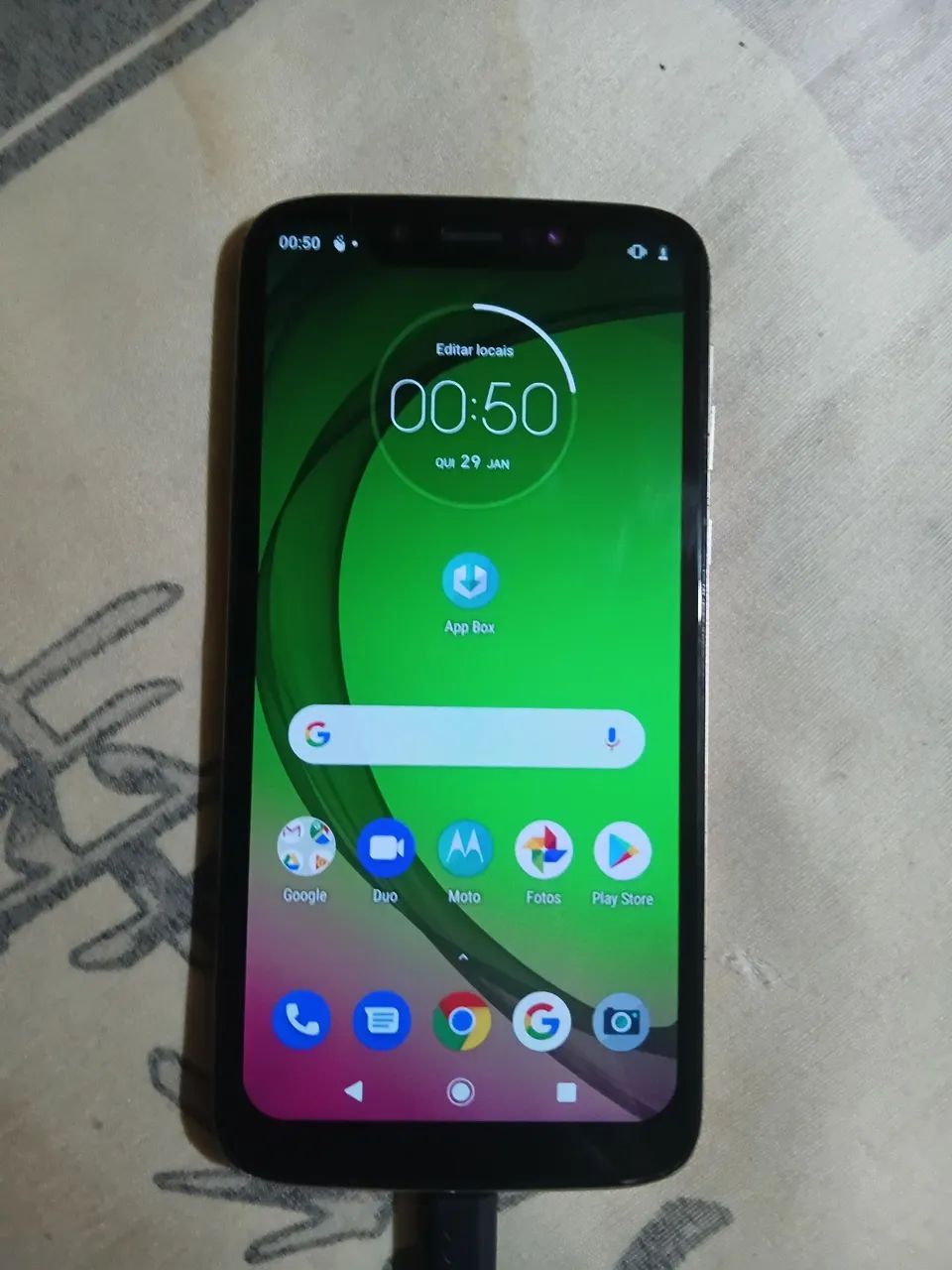 Moto g7 play 32gb botão volume quebrado mas funciona  - Foto 2