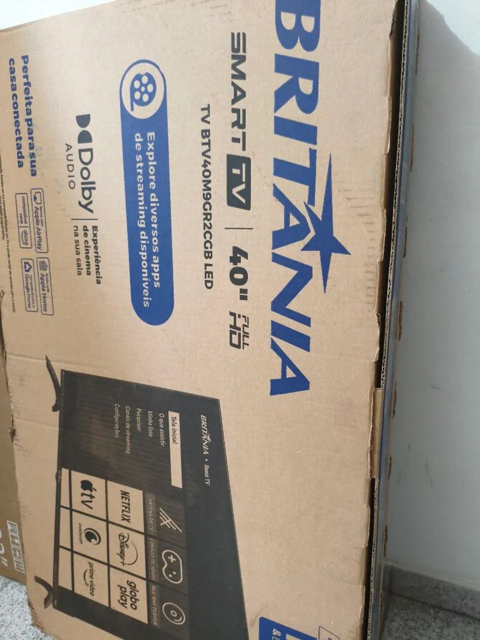 Tv Smart Britania 40 polegadas  - Foto 2