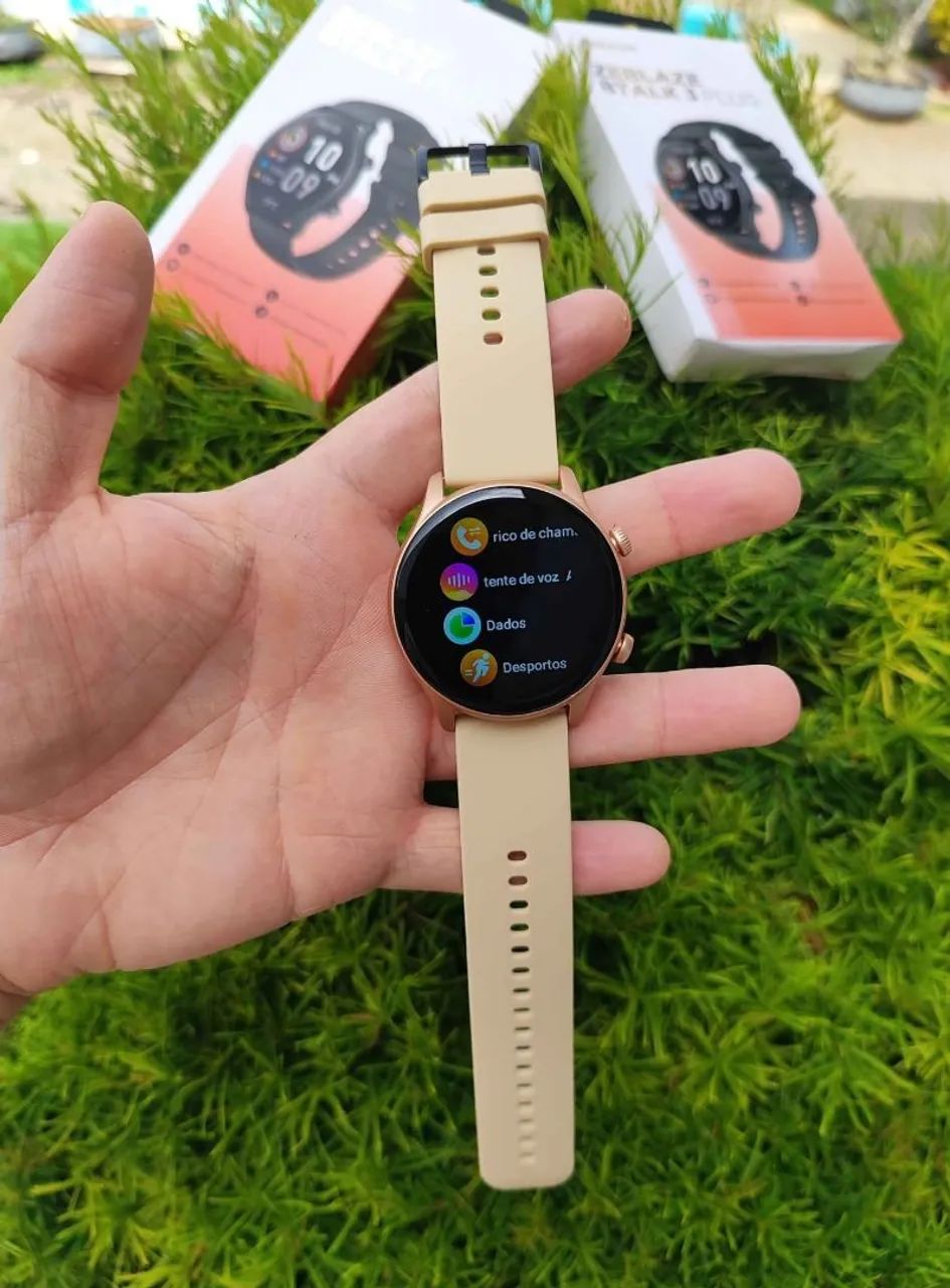 Zeblaze btalk 3 plus Redondo mais pulseira - Foto 2