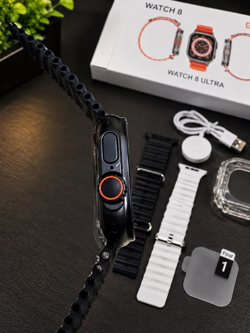 Relógio Smartwatch Watch 8 Ultra + Pulseiras e Acessórios  - Foto 4