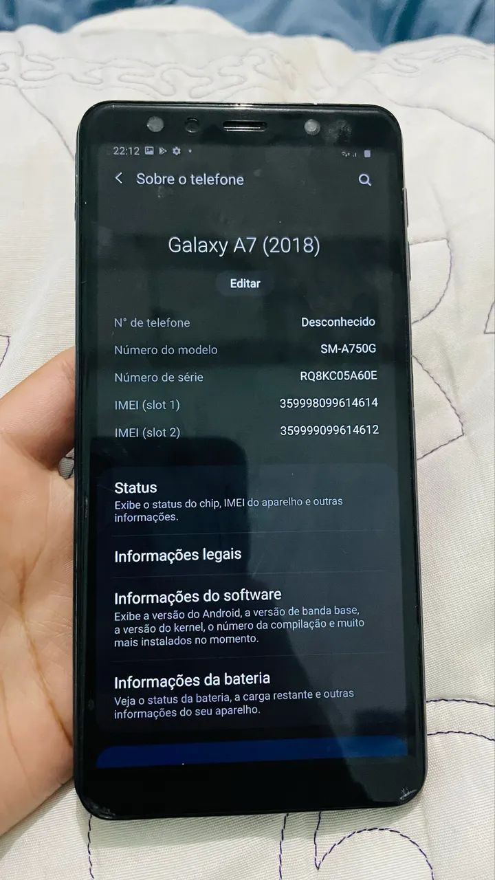 SAMSUNG A7 2018 128 GB  - Foto 4