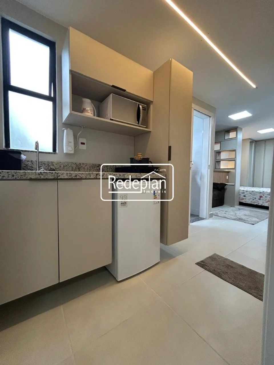 Studio mobiliado no bairro Monte Castelo em Volta Redonda! - Foto 3
