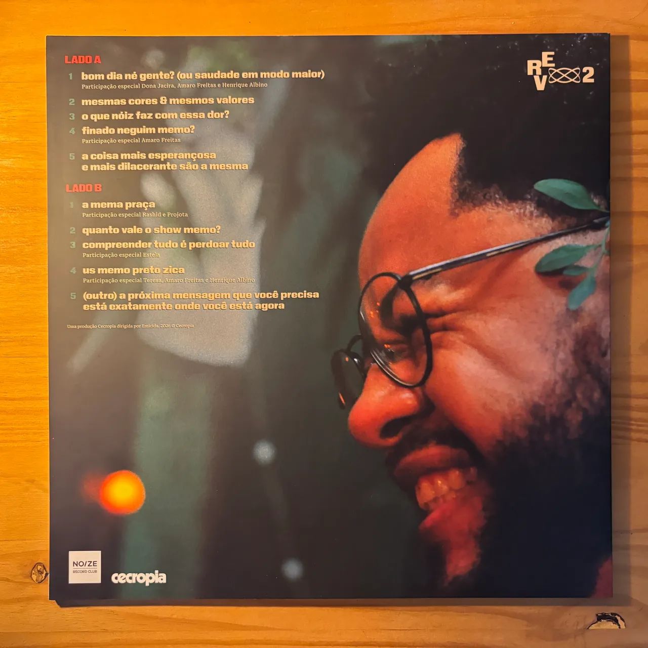 Disco de Vinil LP Emicida - Racional Vol 2 - Foto 2