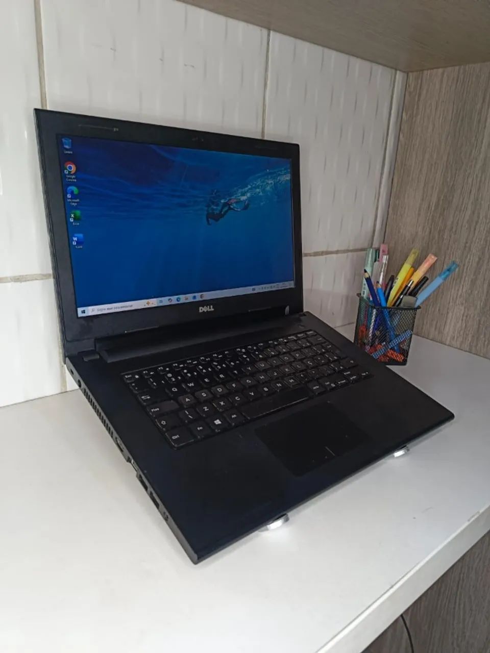 Notebook Dell I5 8GB SSD Placa de Vídeo - Foto 3