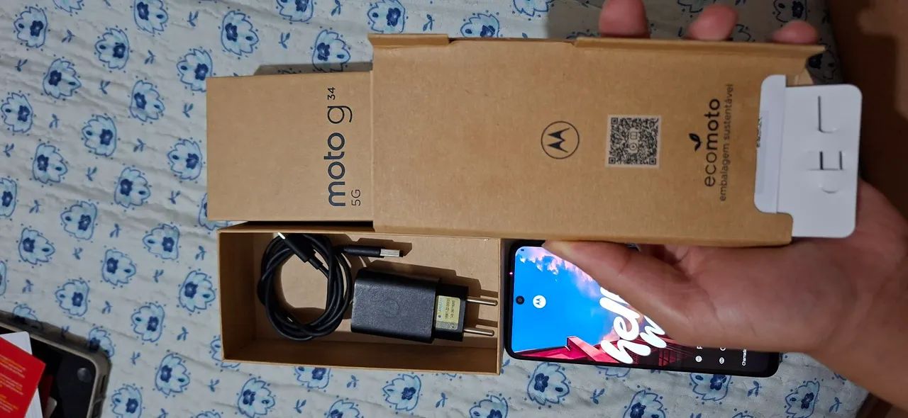 Moto G34 - Bom estado - Foto 4