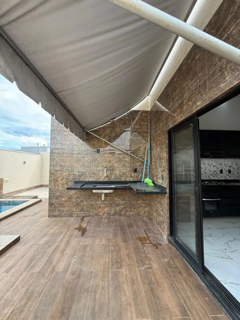casa em condomínio fechado para alugar com armários planejados e 3 quartos 1 suíte e pisci - Foto 3