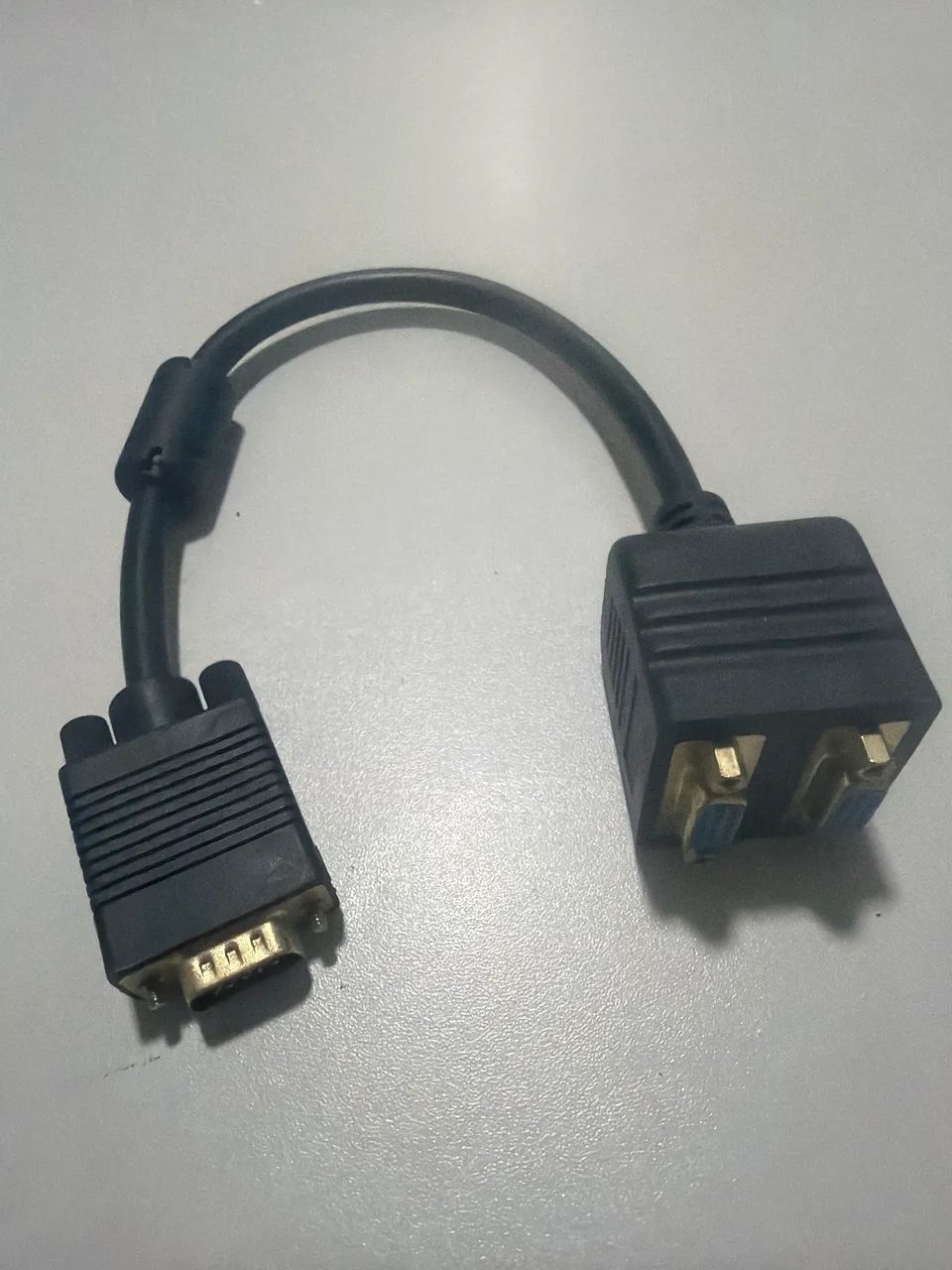 Cabo VGA Fêmea para 2 VGA macho 