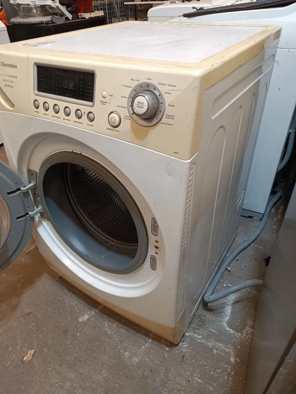 Lava e seca Electrolux ecoturbo 10 kg - Foto 3