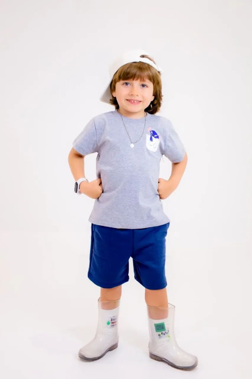 CONJUNTO KIT INFANFIL DINO SHARK QUALQUER MODELO  - Foto 5