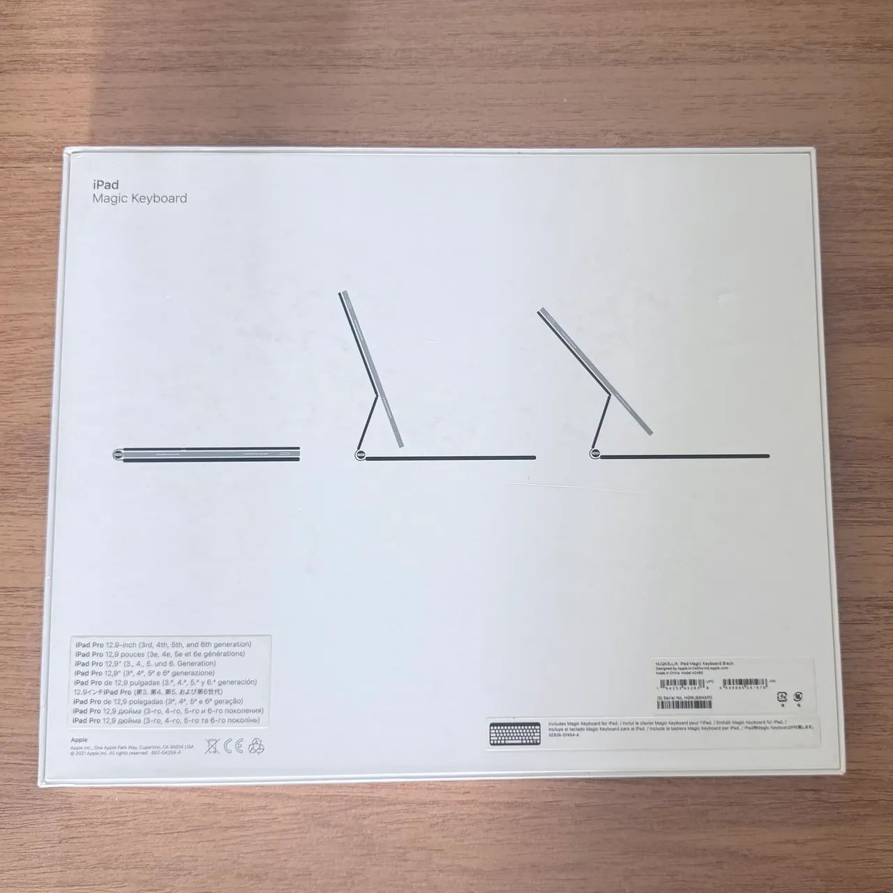Magic Keyboard Apple preto para iPad Pro/Air 12,9?  - Foto 5