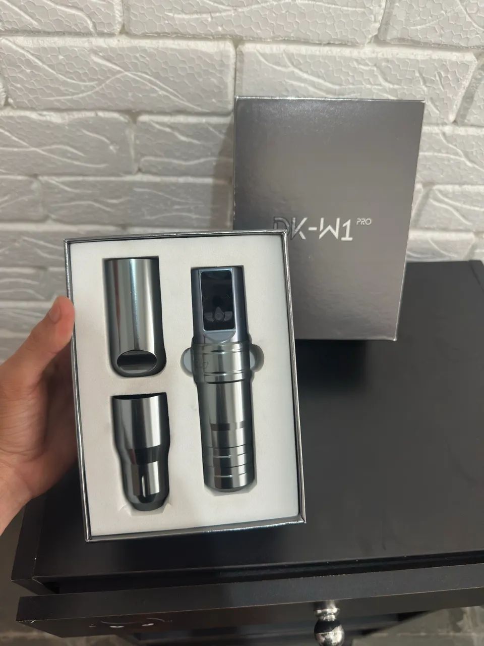 Máquina Pen DK LAB W1 Pro Original + Bateria 2400mAh - Completa na Caixa