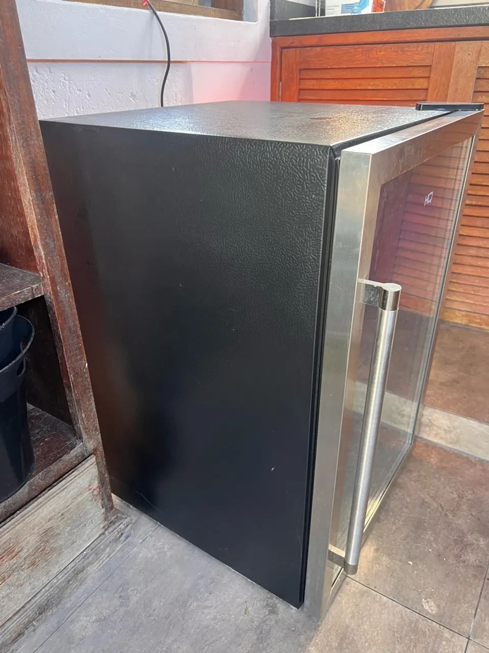 Frigobar HQ com led e porta de vidro  - Foto 3