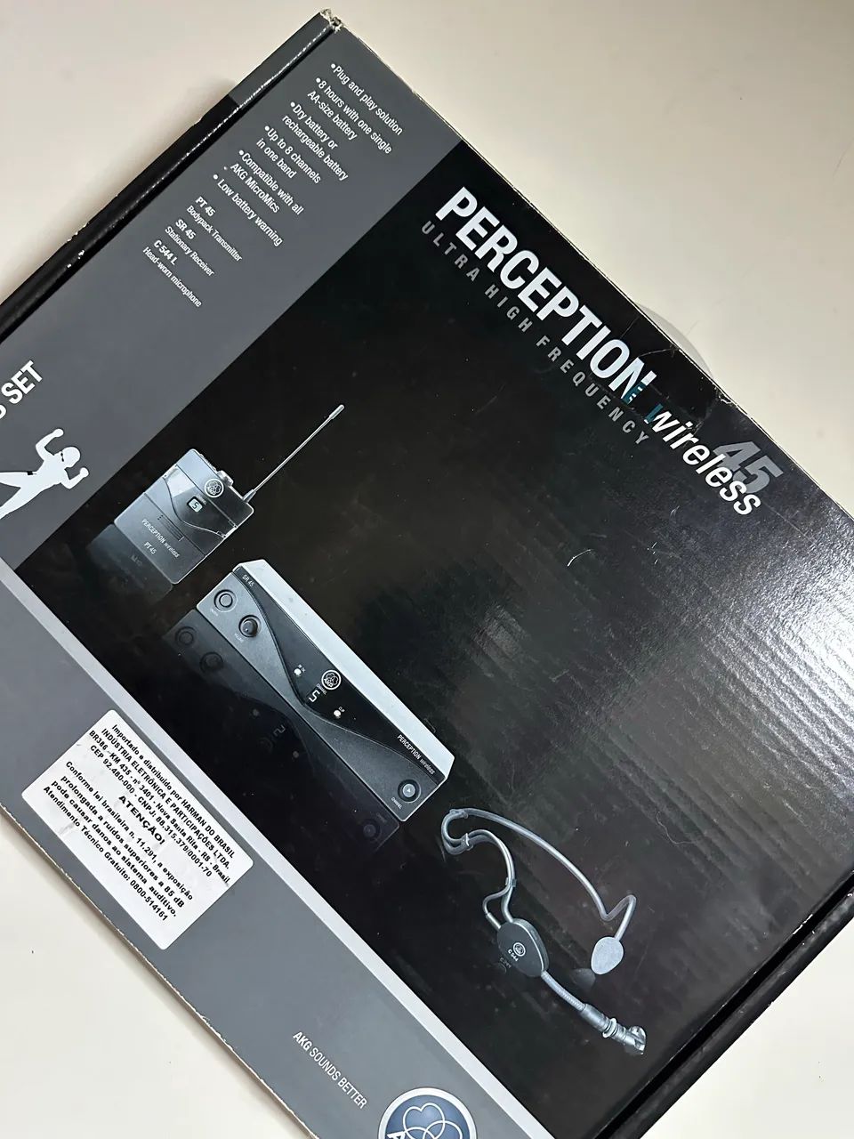 Microfone auricular AKG (sem fio) - Foto 3