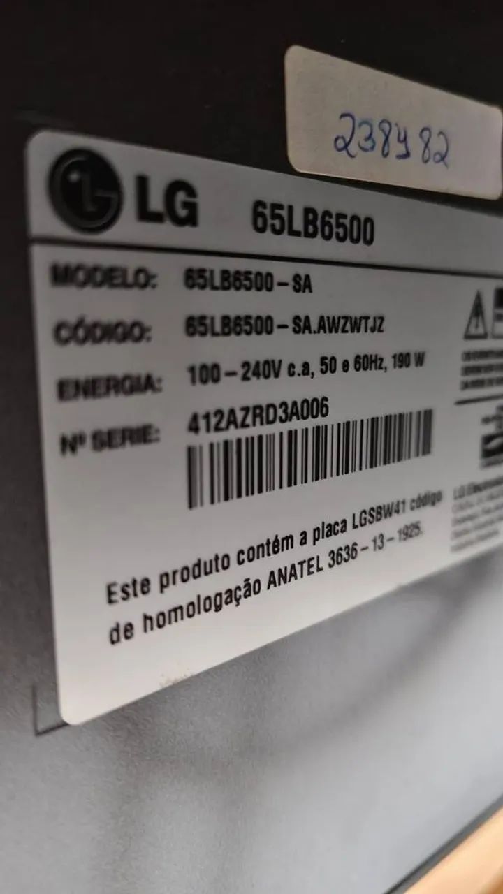 Smart TV LG 65 polegadas Full HD 3D 65LB6500 - Foto 3