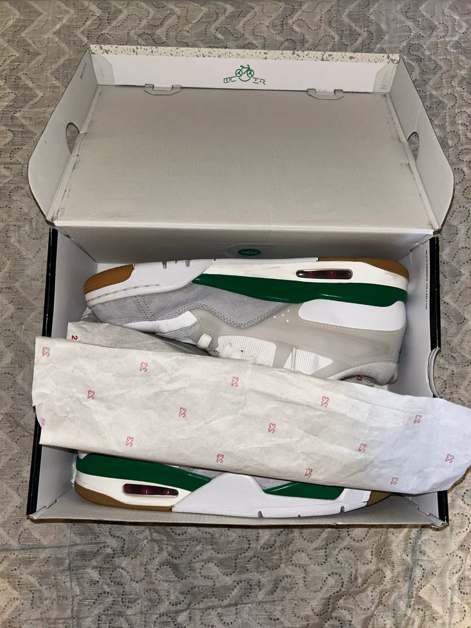 Tênis Air jordan 4 rm pine 
