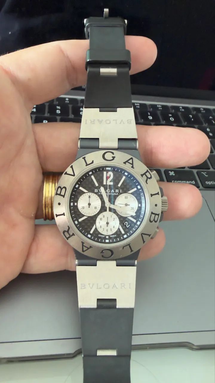 Bvlgari diagono titanium chronograph  - Foto 4