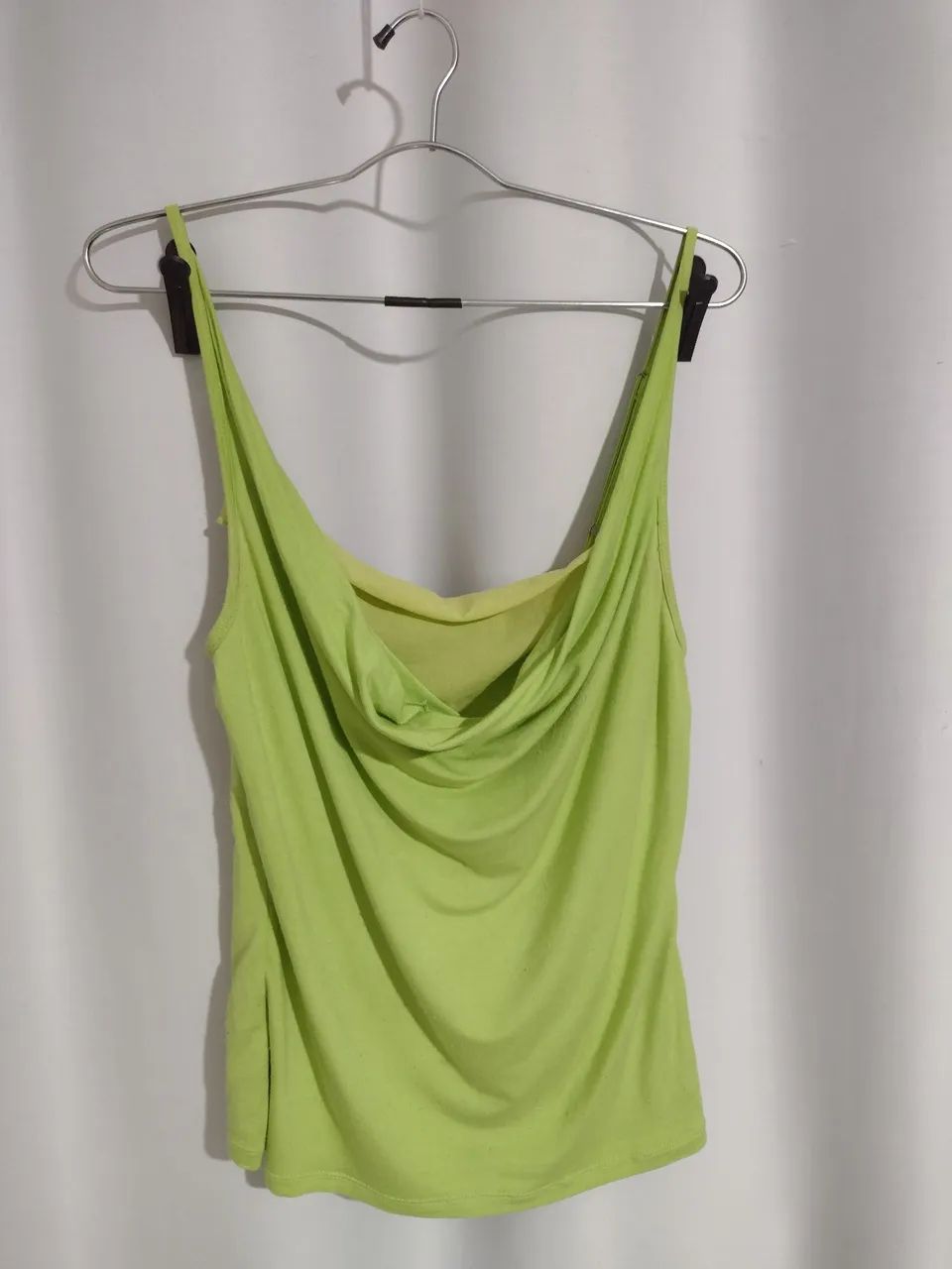 Blusa de alcinha gola bobo com forro - Foto 2