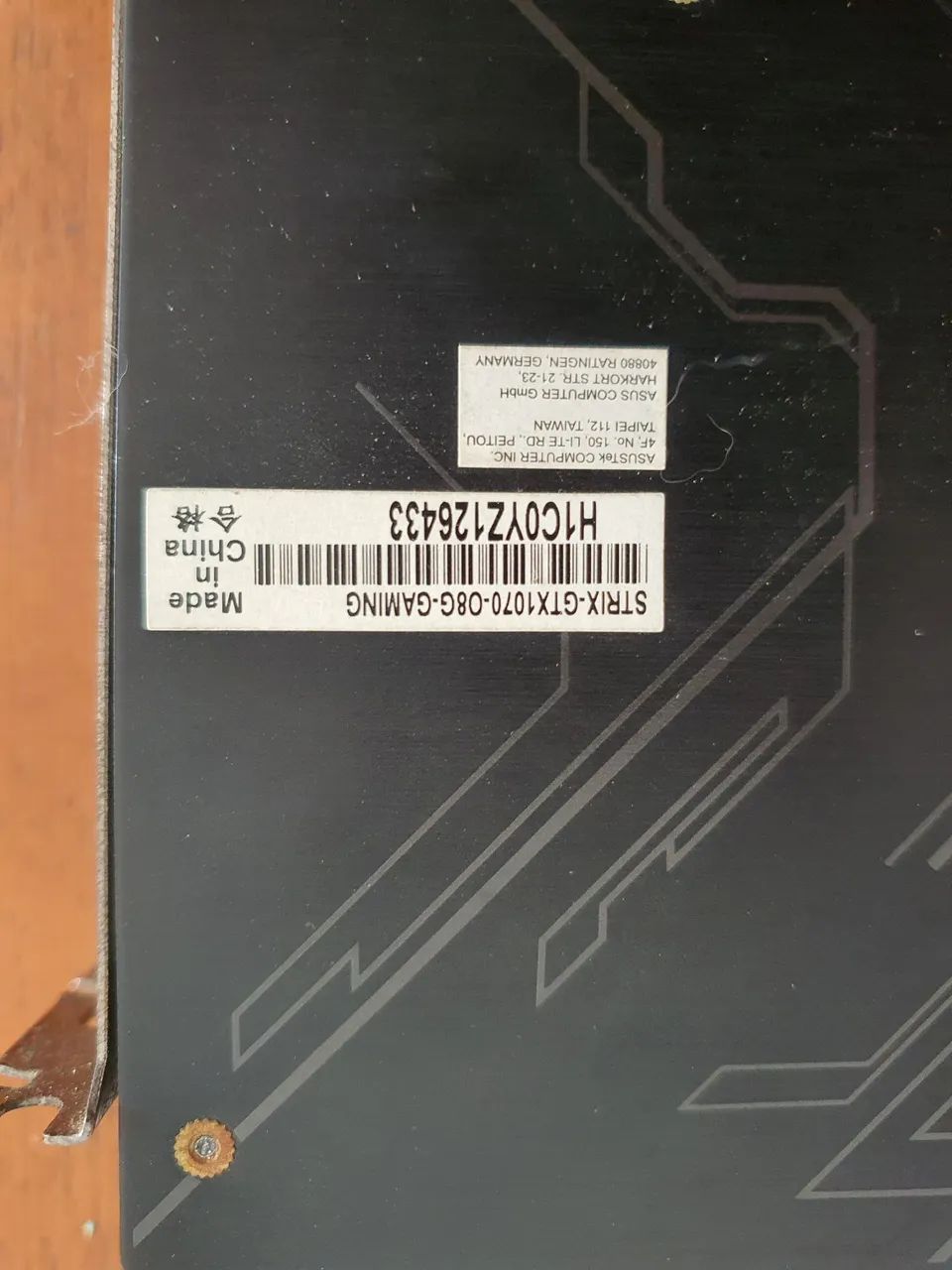 PLACA DE VIDEO 1070 8GB ASUS ROG STRIX  - Foto 4