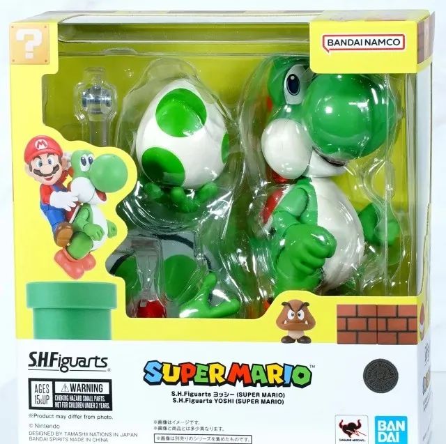 Figura de ação S.H.Figuarts Yoshi (SUPER MARIO) 